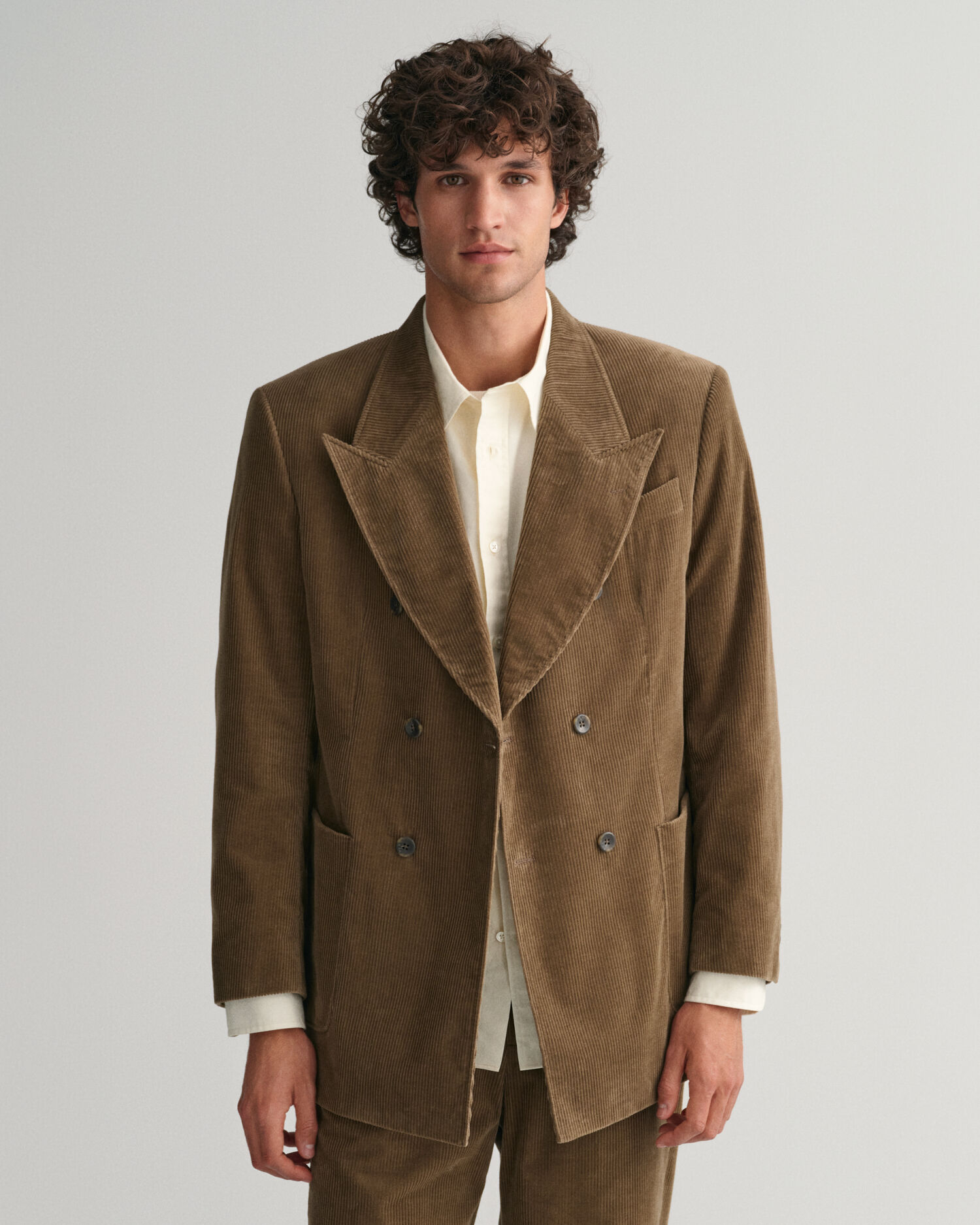 Size-4870's ~ Double Breasted Corduroy Jacket