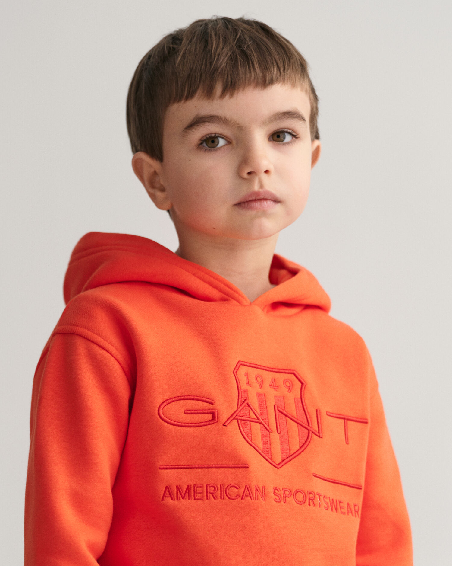 Gant discount hoodie orange