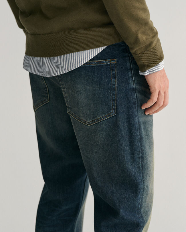 Slim Fit Archive Wash Jeans - GANT