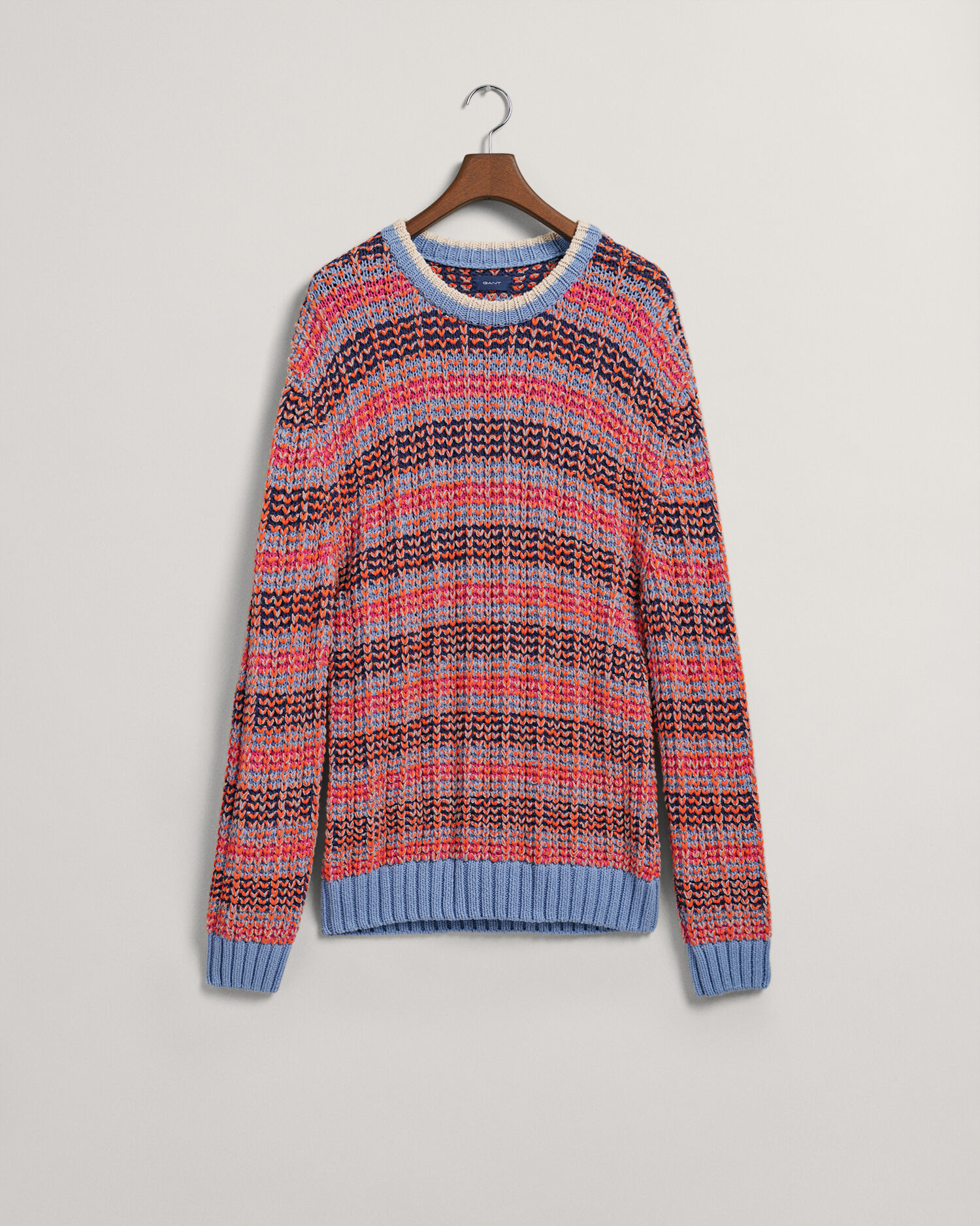 Multicolor crew neck discount sweater