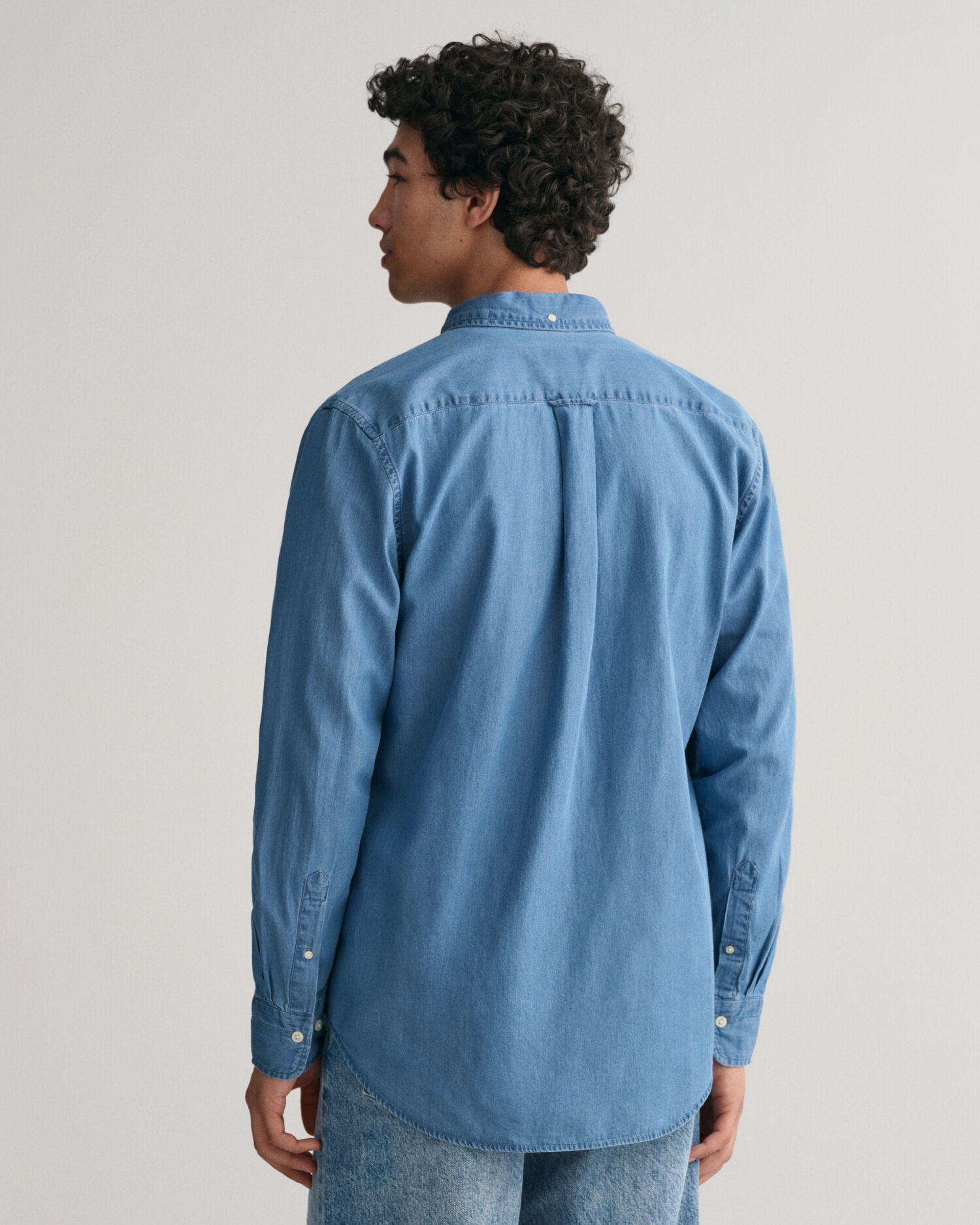 Regular Fit Indigo Shirt - GANT