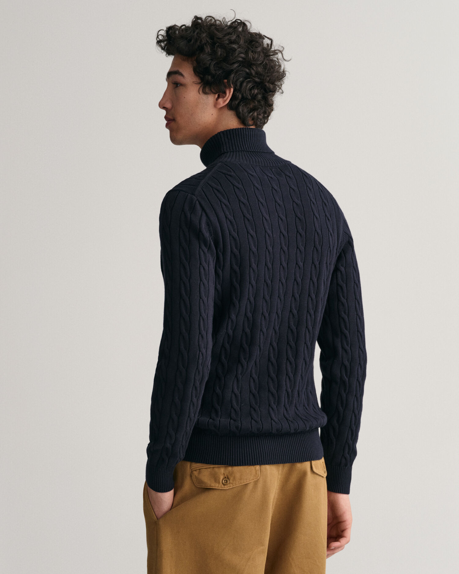 Turtleneck 2025 cotton sweater