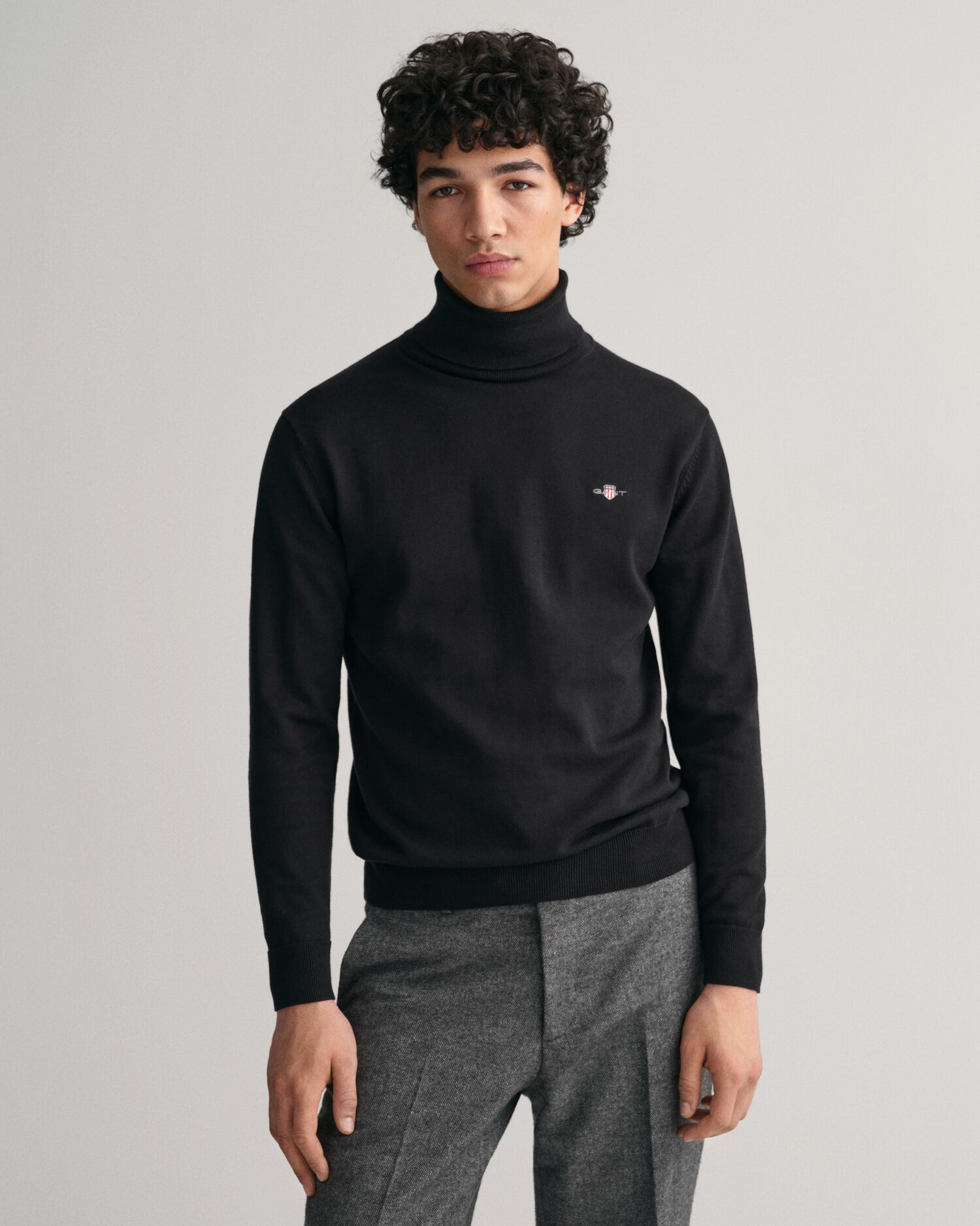 Turtleneck sweater sale fitted