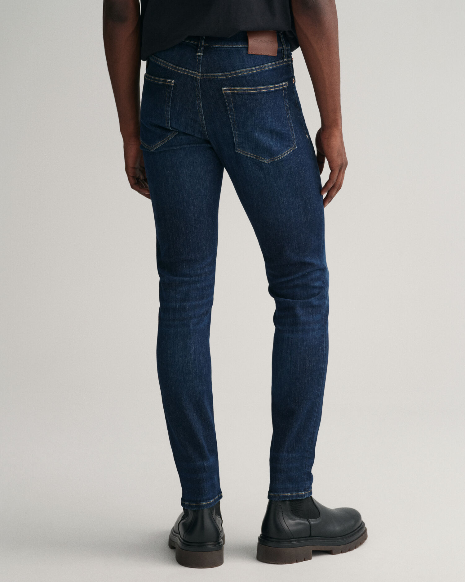 Slim straight cheap denim jeans