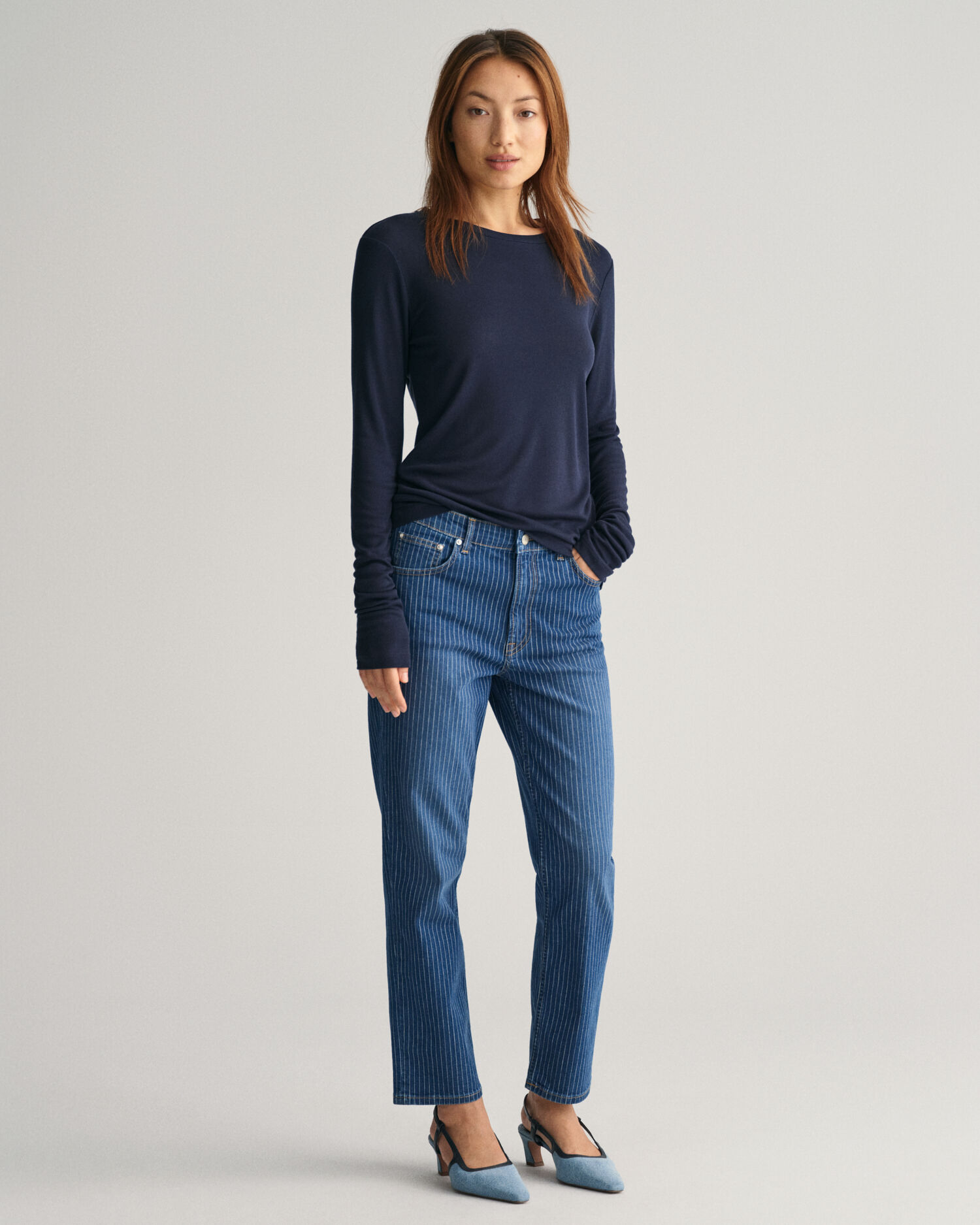 Cropped clearance jeans straight