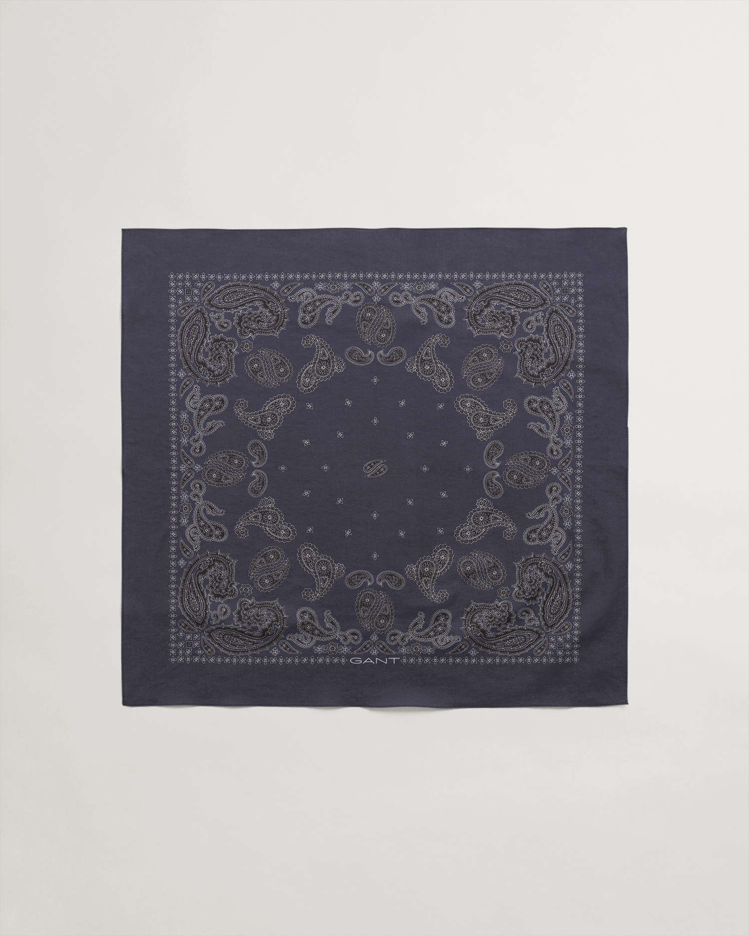 

GANT Men Paisley Cotton Scarf (ONE-SIZE) Blue