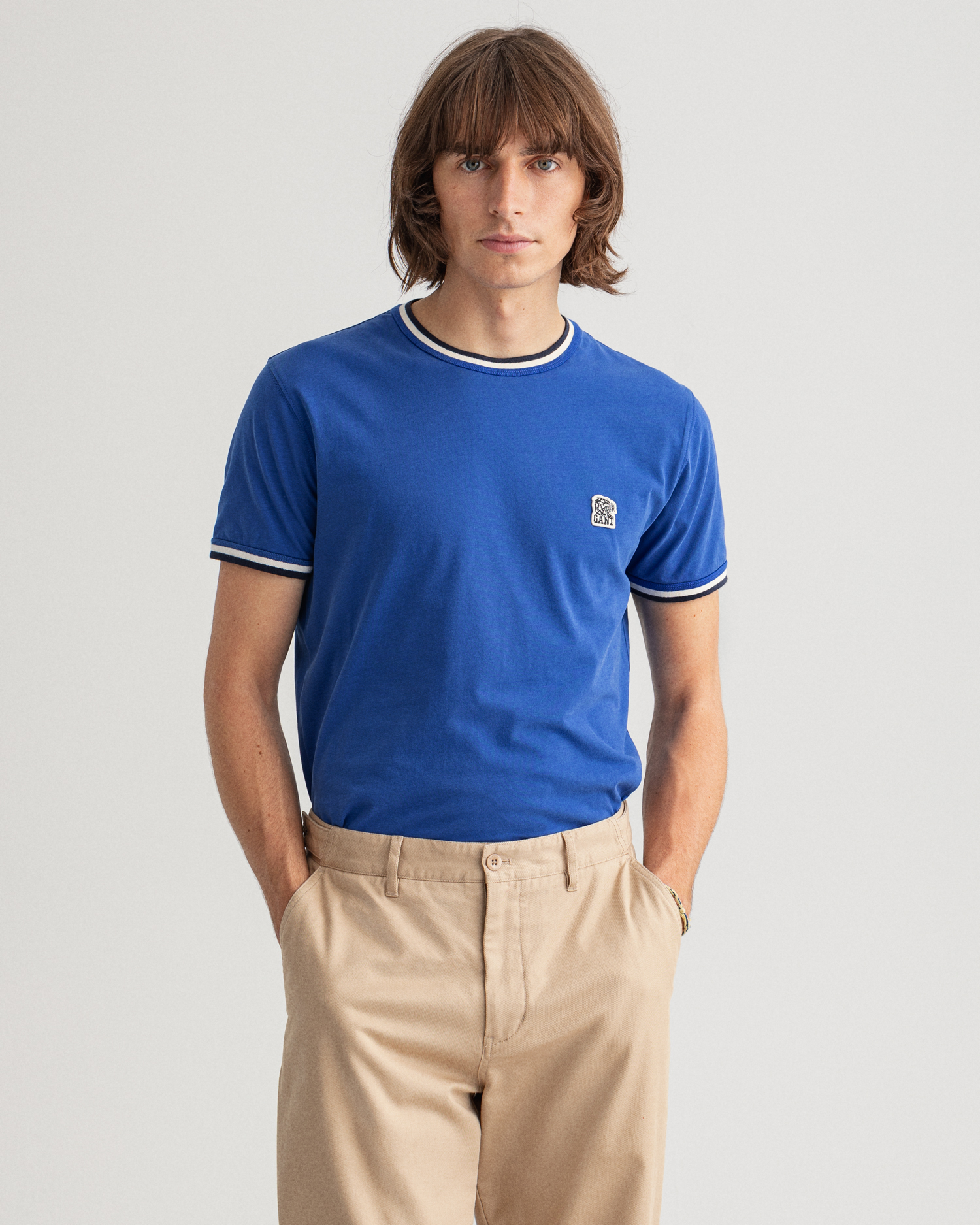 

GANT Men Tiger Badge T-Shirt (L) Blue