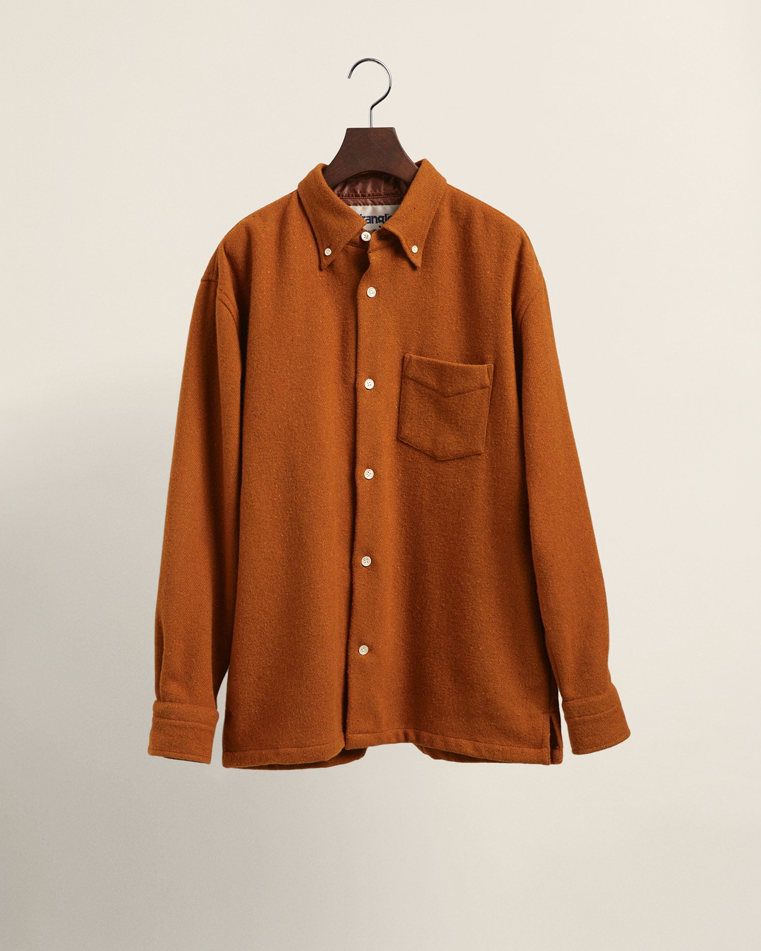 wrangler wool shirt