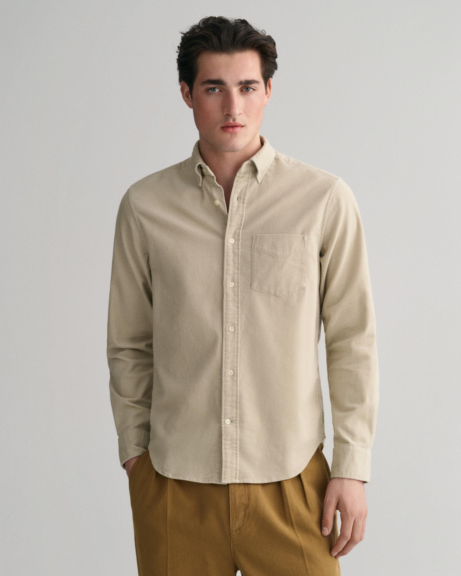 Regular Fit Corduroy Shirt - GANT