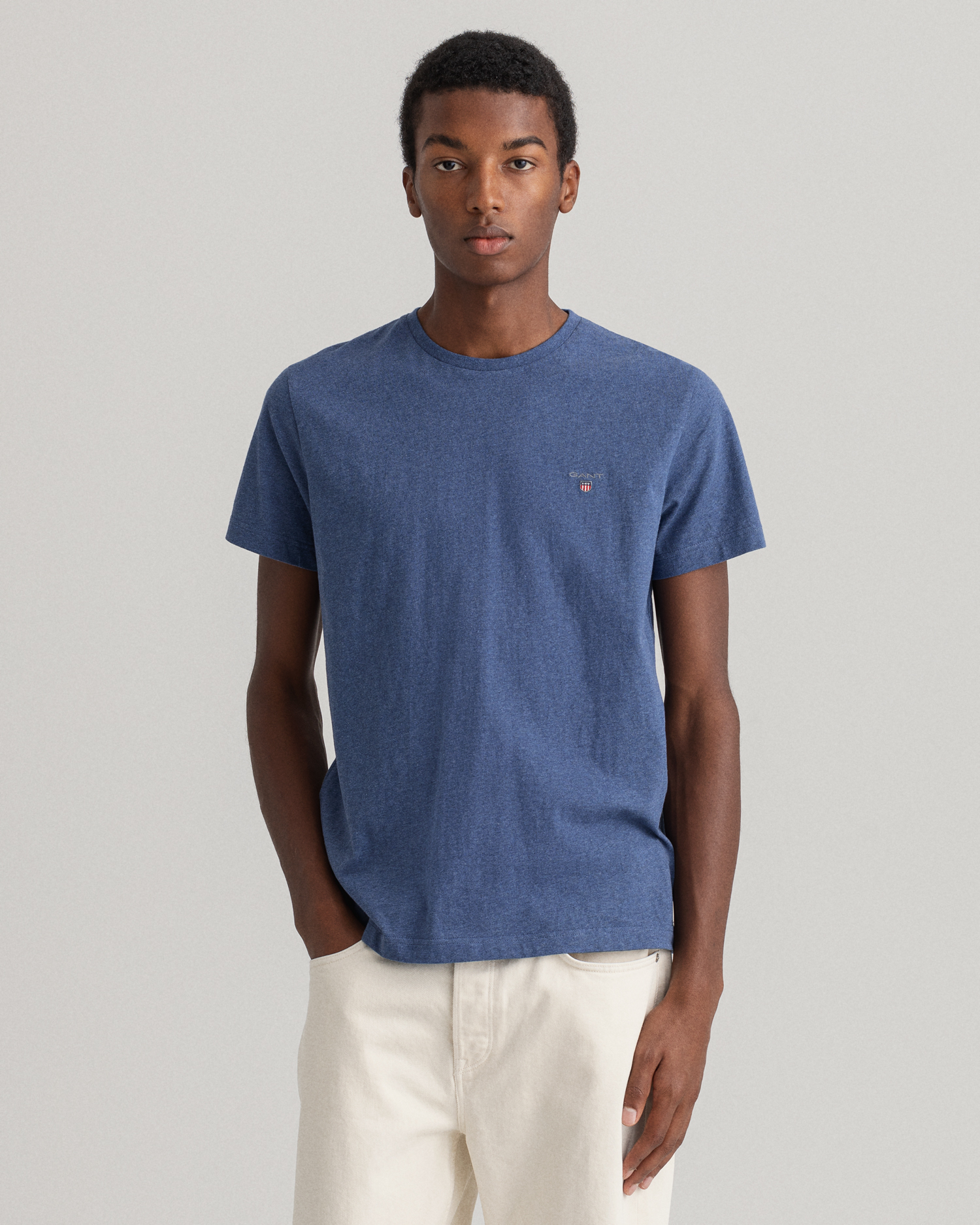 

GANT Men Original T-Shirt (XS) Blue