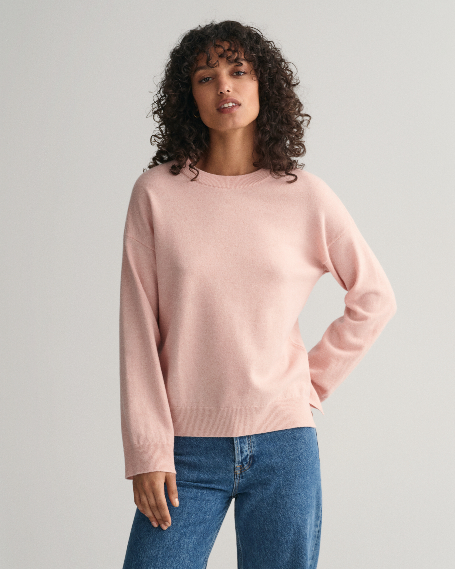 Pink shop gant jumper