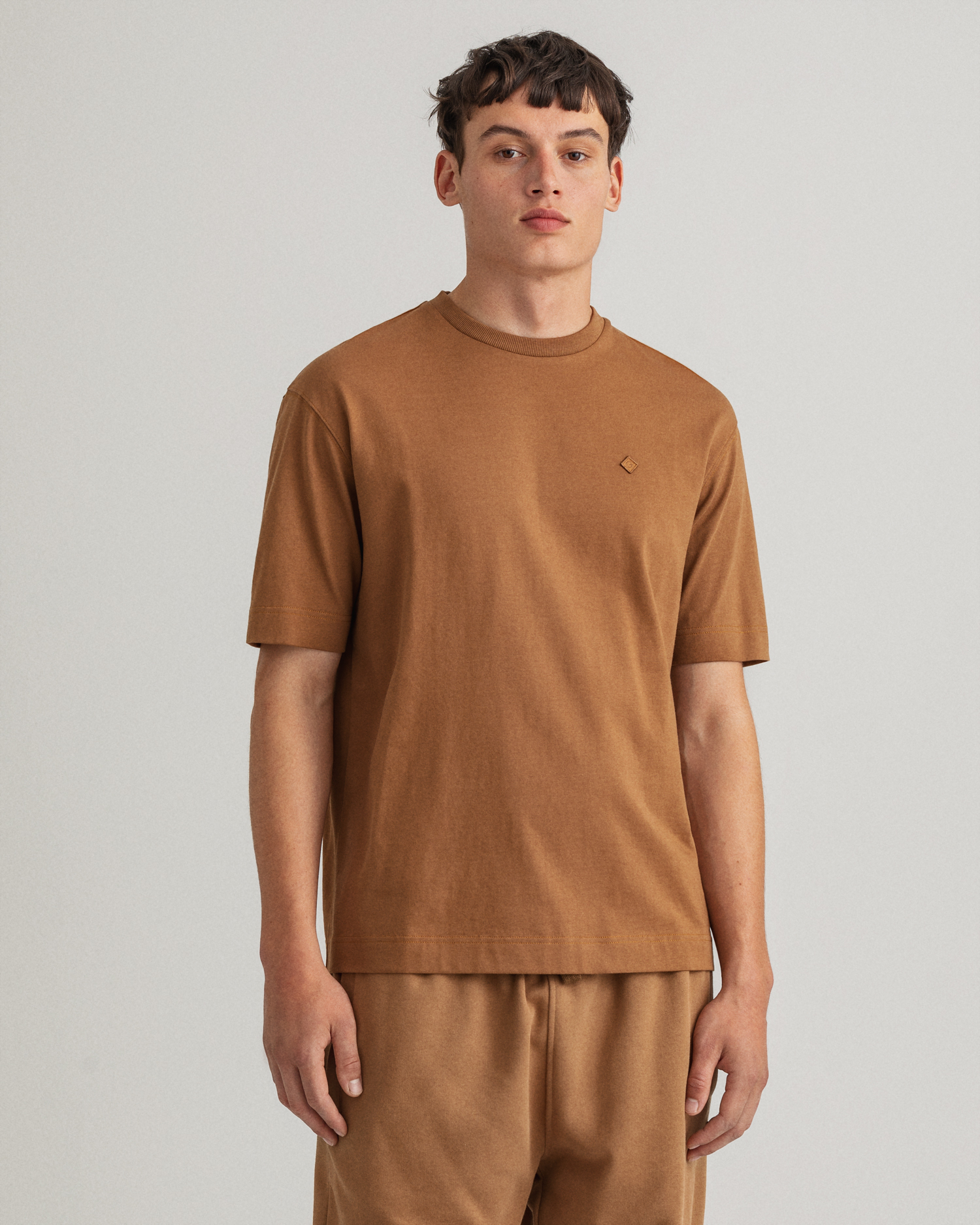 

GANT Men Icon G Essential T-Shirt (XS) Brown