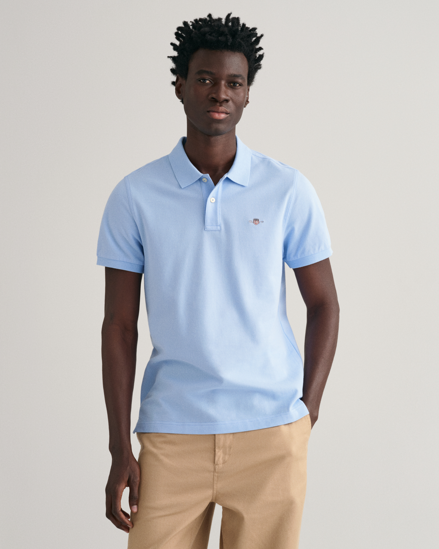 Regular Fit Shield Piqué Polo Shirt - GANT