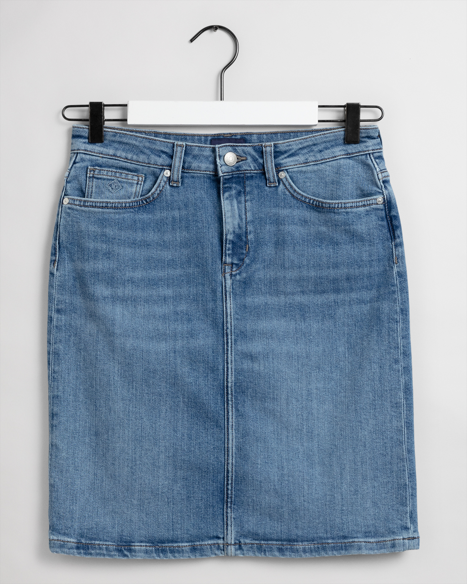 Gant blue denim on sale skirt