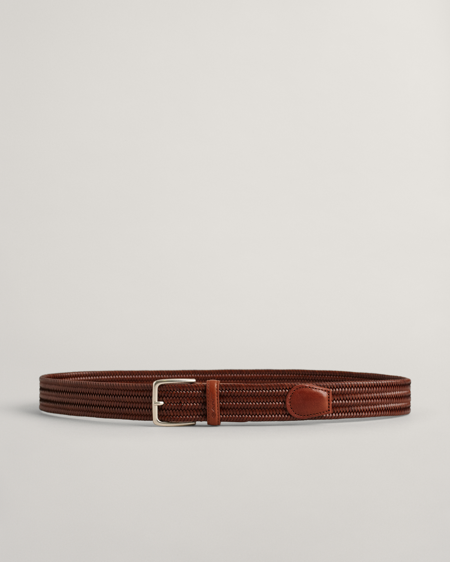 Online Vintage Gant Elasticated webbing and leather belt