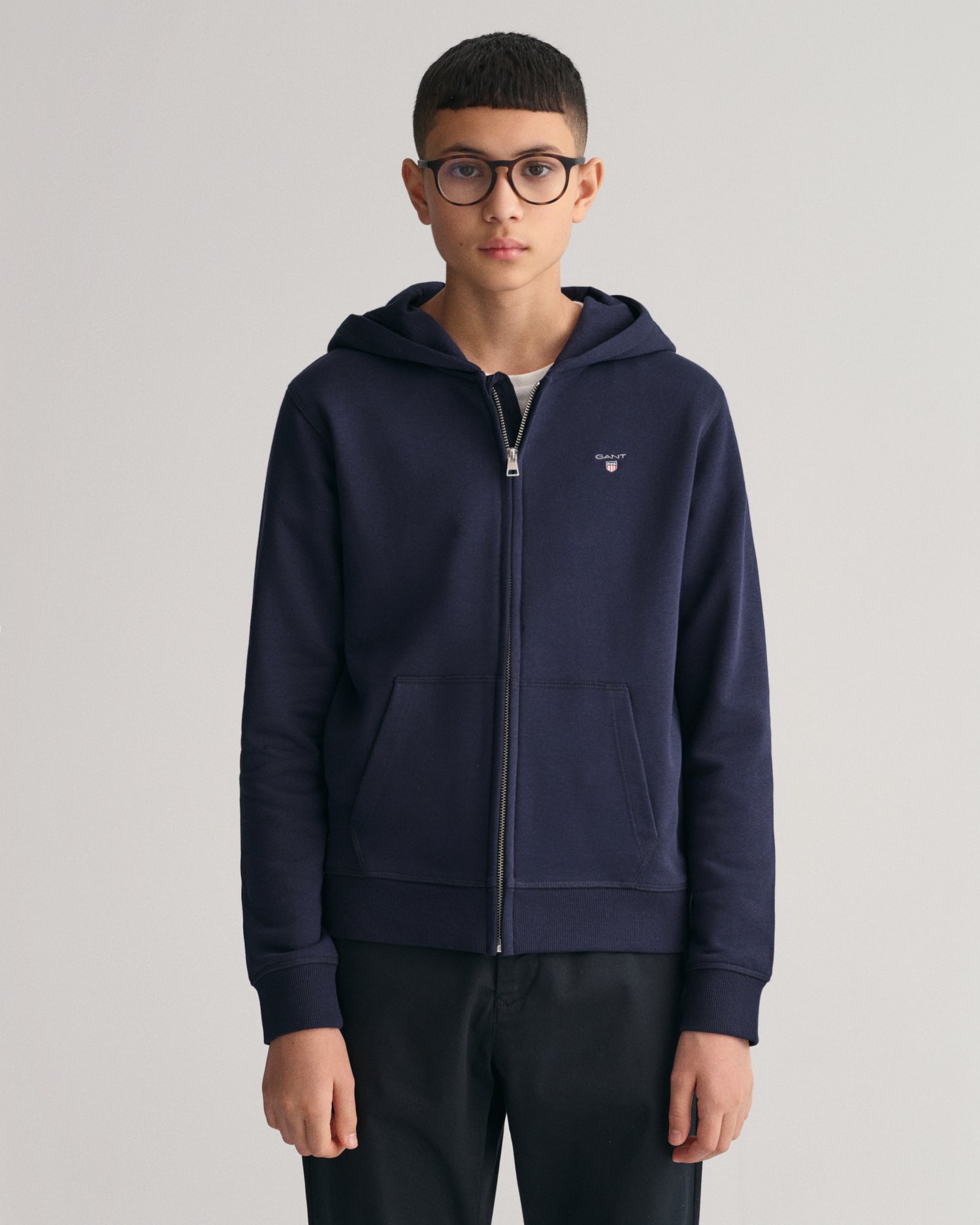 Gant original full zip on sale hoodie