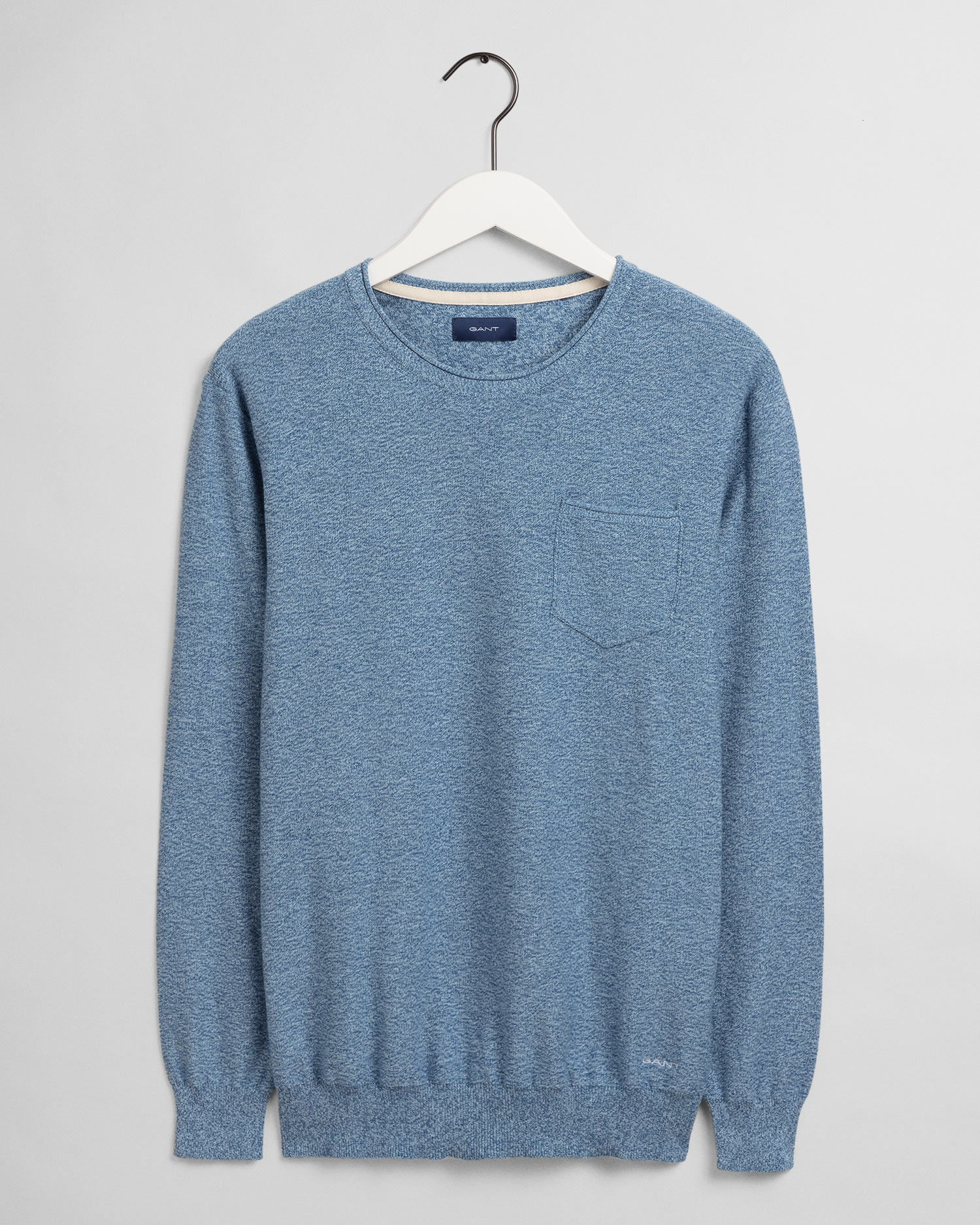 

GANT Men Multicolor Crew Neck Sweater (S) Blue