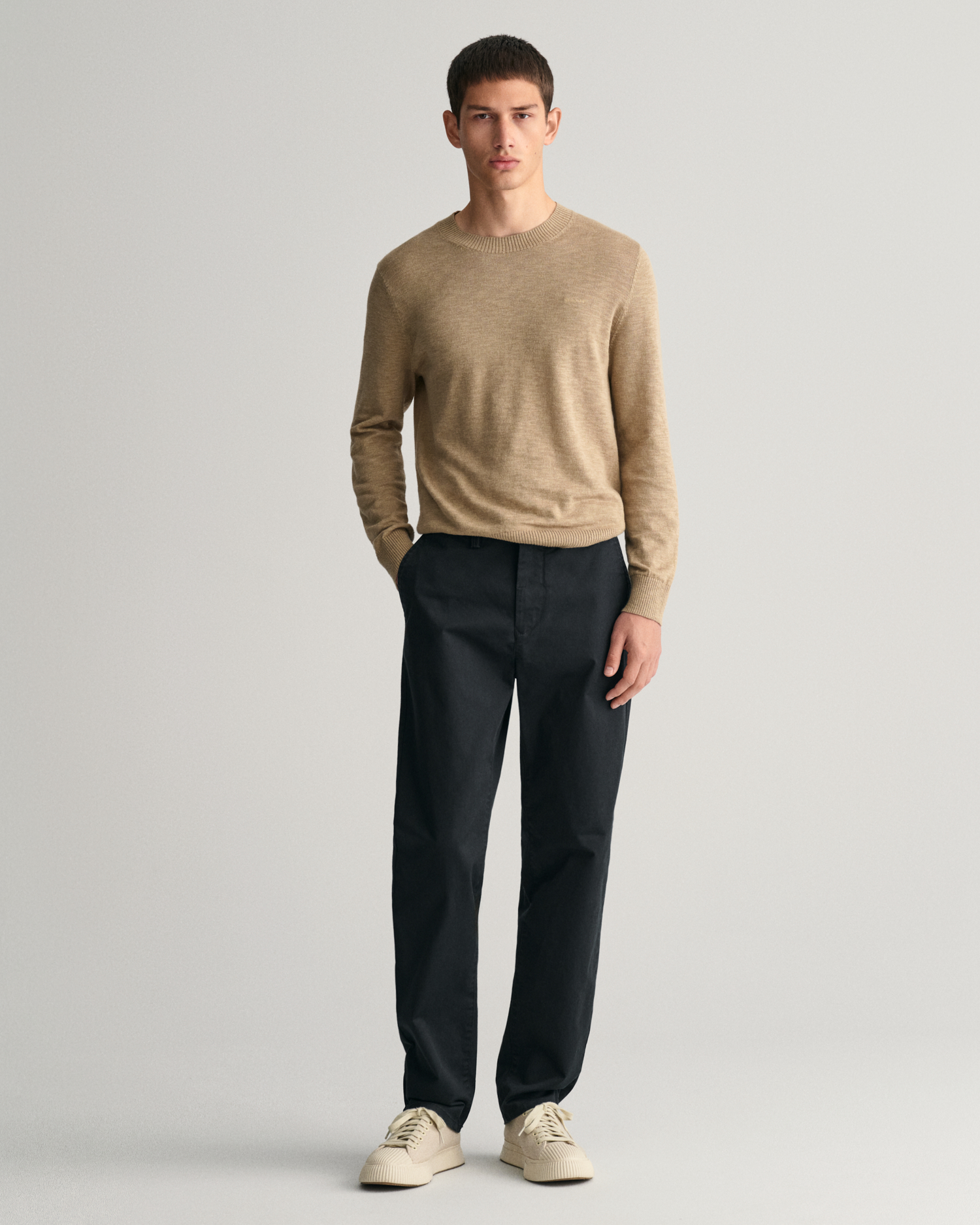 Regular Fit Twill Chinos - GANT