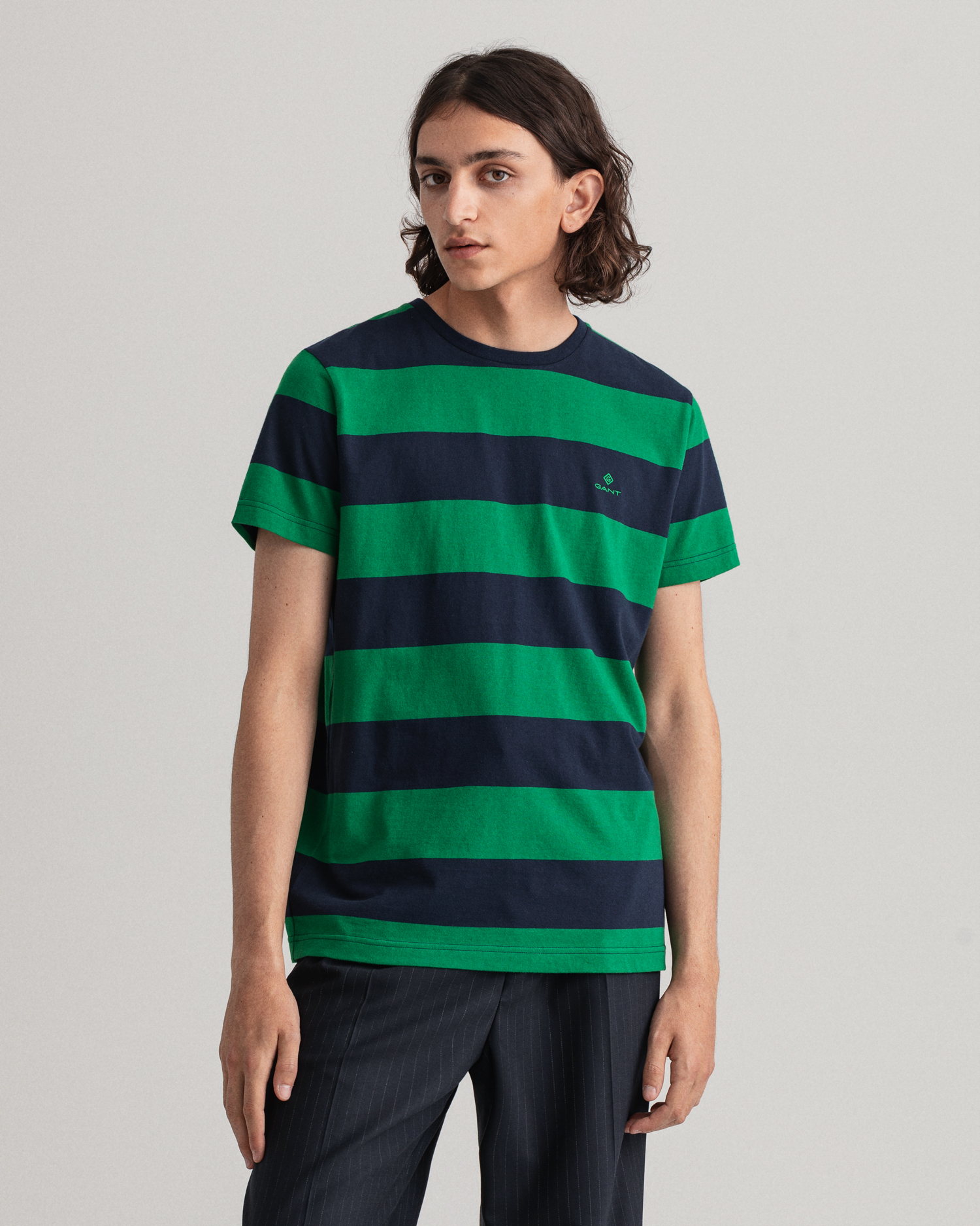 

GANT Men Barstripe T-Shirt (4XL) Green