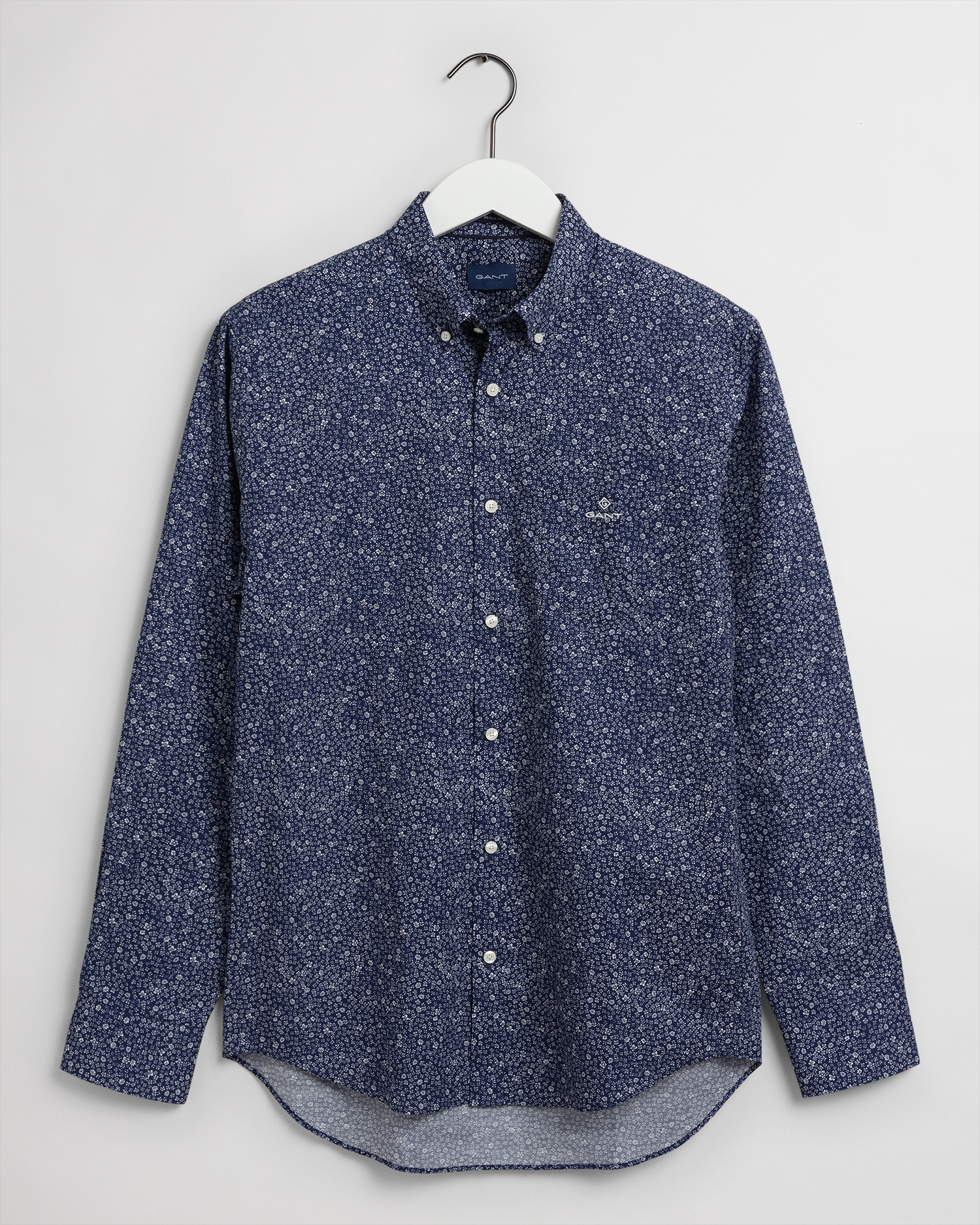 

GANT Men Regular Fit Freedom Flower Print Shirt (S) Blue