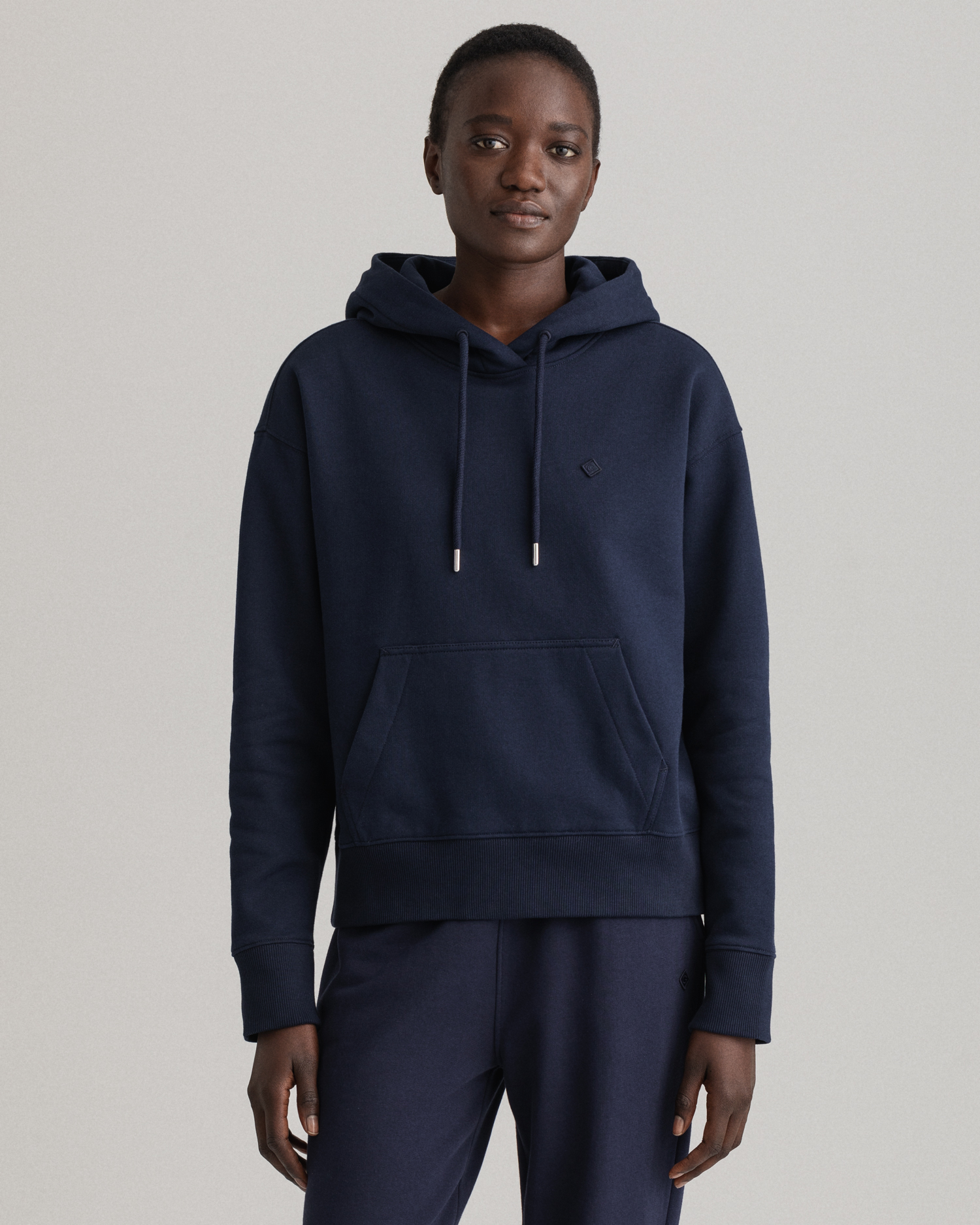 

GANT Women Icon G Essential Hoodie (L) Blue