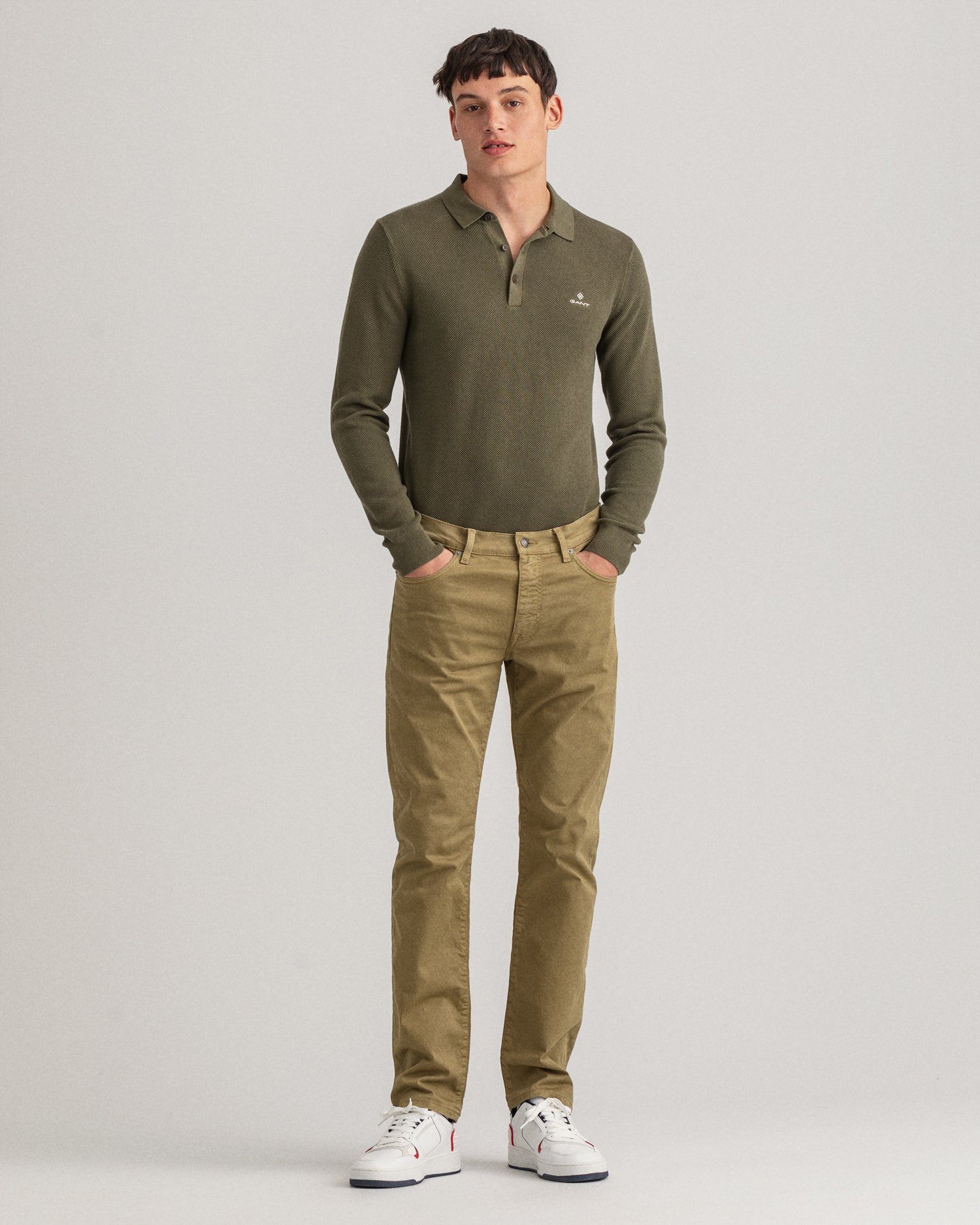 gant arley regular fit desert jeans